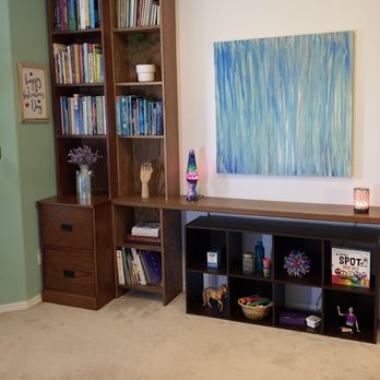 Community Pediatric Therapy - My office is carefully designed to promote a sense of calm and organization. - Occupational Therapy Near Me Community Pediatric Therapy - My office is carefully designed to promote a sense of calm and organization. - Occupational Therapy Near Me