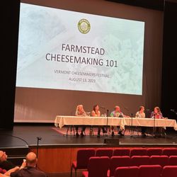 Vermont Cheese Festival - Interesting Cheese Seminar