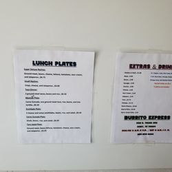 Burrito Express - Menus