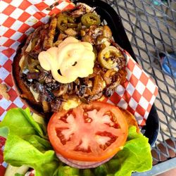 Georgetown Hotel and Saloon - Fire Starter Burger
