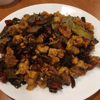 Yang Di Chun BBQ - Spicy chicken with anise and red chili - Chinese Near Me - Syracuse, New York Yang Di Chun BBQ - Spicy chicken with anise and red chili - Chinese Near Me - Syracuse, New York