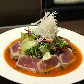 Matsuba - Our sumptuous latest new dish at Matsuba 'Seared Tuna with Salad and with very our own Dressing ~ oishi - Japanese Near Me - Richmond, XGL Matsuba - Our sumptuous latest new dish at Matsuba 'Seared Tuna with Salad and with very our own Dressing ~ oishi - Japanese Near Me - Richmond, XGL