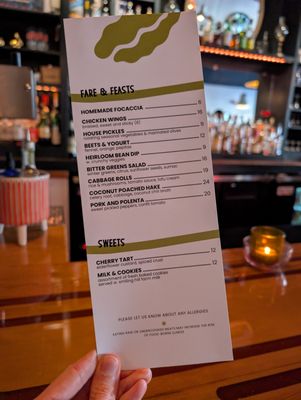 Menu photo 1 Supper Club Portland, ME Menu photo 1 Supper Club Portland, ME