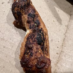 Domino's Pizza - Burnt black crust