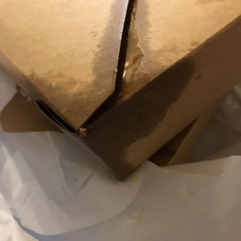 Just one greasy box of food delivered by Royal Ragoon.