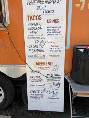 Menu photo 3 Ensenada ATX Austin, TX