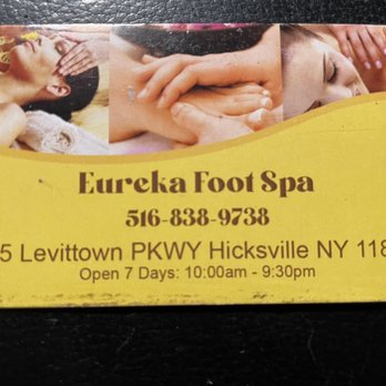 Eureka Foot Spa - Store name and address - Massage Therapy Near Me - Hicksville, New York Eureka Foot Spa - Store name and address - Massage Therapy Near Me - Hicksville, New York