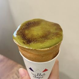Matcha Creme Brulee