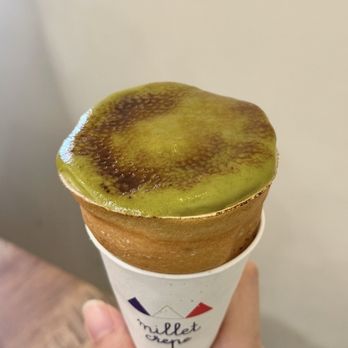 Millet Crepe - Matcha Creme Brulee - Creperies Near Me - Los Angeles, California