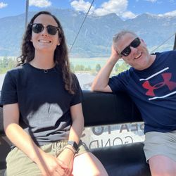 Sea To Sky Gondola - My daughter had no problem with the heights. I was a bit tense!