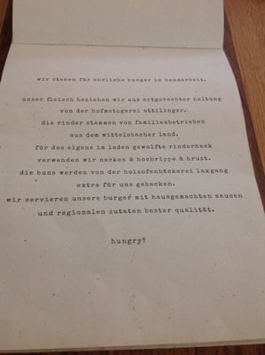 Menu photo 5 Beißer Burger Augsburg, BY
