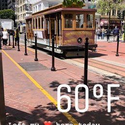So close to cable car turnaround! So close to cable car turnaround!