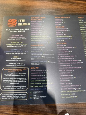 Menu photo 4 Its Sushi Sacramento, CA Menu photo 4 Its Sushi Sacramento, CA