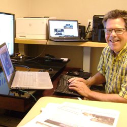 AZ West SEO - Steve Murto of AZ West SEO LLC working to complete a website design project in Lake Havasu City, Arizona