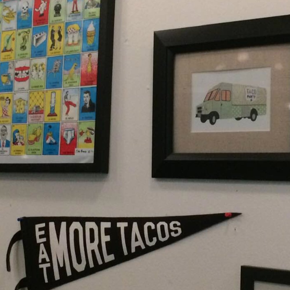 Taco Party - Wall decor. - Mexican Near Me - Somerville, Massachusetts Taco Party - Wall decor. - Mexican Near Me - Somerville, Massachusetts