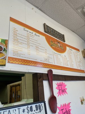 Menu photo 1 Benito's Taqueria Fort Worth, TX Menu photo 1 Benito's Taqueria Fort Worth, TX