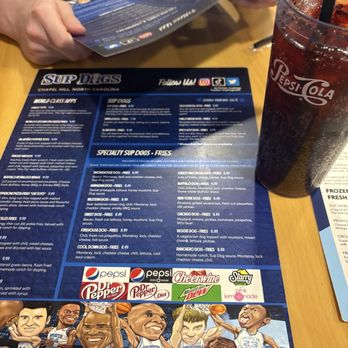 Sup Dogs - menu - New American Near Me - Chapel Hill, North Carolina