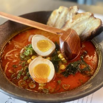 Yoshiharu Ramen - Spicy Miso LV1 - Ramen Near Me - Corona, California Yoshiharu Ramen - Spicy Miso LV1 - Ramen Near Me - Corona, California