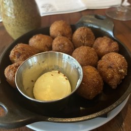 Fried fritters - great! Fried fritters - great!