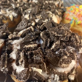 Donut Wheel - Crushed Oreo donut - Donuts Near Me - Cupertino, California