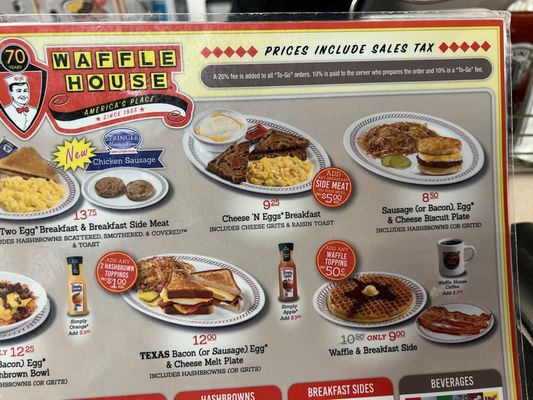 Menu photo 3 Waffle House Tucson, AZ Menu photo 3 Waffle House Tucson, AZ