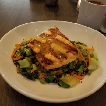 Friedman's - The grain bowl with salmon! - Breakfast & Brunch Near Me - New York, New York Friedman's - The grain bowl with salmon! - Breakfast & Brunch Near Me - New York, New York