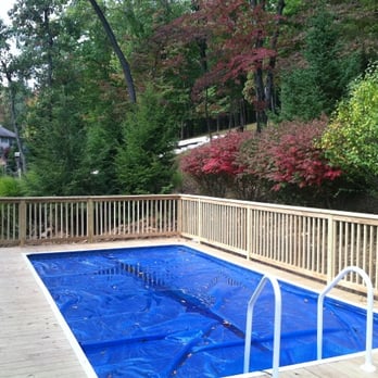 Sunburst Pools - This is one of our custom HAND CRAFTED wooden pools that we manufacture at our location. These pools are customized for you! - Pool & Hot Tub Service Near Me - Pataskala, Ohio