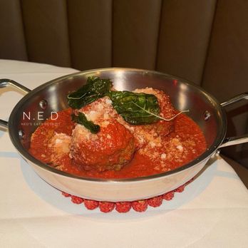 Cento - 3 Braised Meatballs - Italian Near Me - Columbus, Ohio