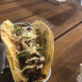 Bear King Brewing Co. - Beef taco. Amazing - Breweries Near Me - Marble Falls, Texas