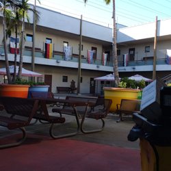 National City Adult School - This is a courtyard inside the National City Adult School