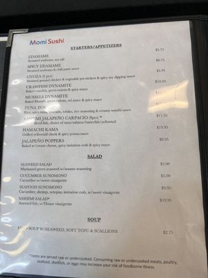 Menu photo 7 Momi Sushi Los Angeles, CA Menu photo 7 Momi Sushi Los Angeles, CA