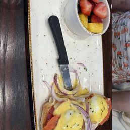 Smoked salmon Benedict Smoked salmon Benedict