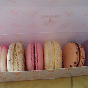 Bliss Bakery - Macarons! (L-R: Rose, Praline, Raspberry, Coconut, Orange Chocolate Liquor, Blueberry Lavender) $1.75 each - Bakeries Near Me - Los Angeles, California Bliss Bakery - Macarons! (L-R: Rose, Praline, Raspberry, Coconut, Orange Chocolate Liquor, Blueberry Lavender) $1.75 each - Bakeries Near Me - Los Angeles, California