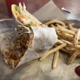 Buffalo Ranch Chicken Wrap
