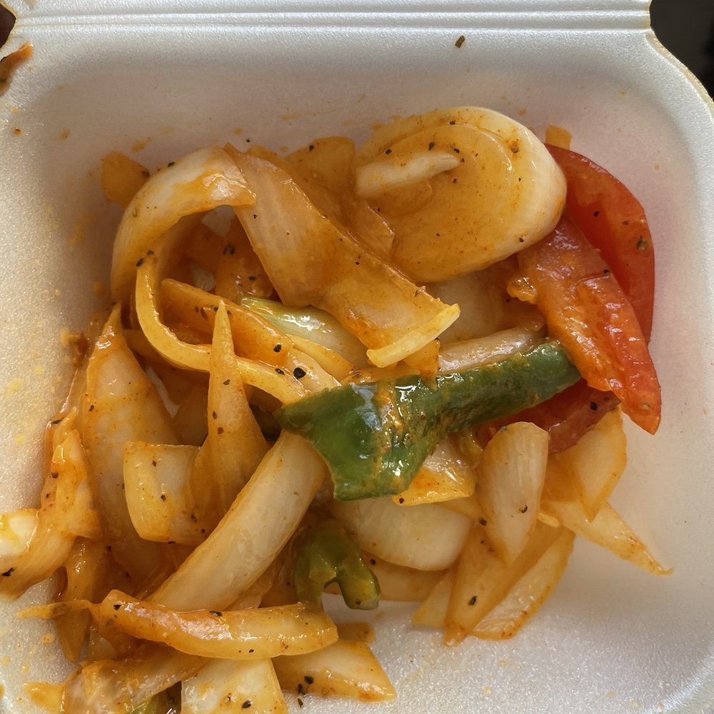 I was asking for the onion sauce that is usually served with Dibi. Not sure what this is I was asking for the onion sauce that is usually served with Dibi. Not sure what this is