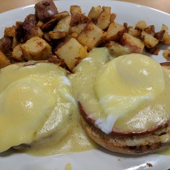 Eggs Up Grill - Get the Eggs Benedict! YUM - Breakfast & Brunch Near Me - Myrtle Beach, South Carolina