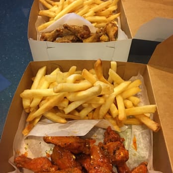 AmeriBistro - two boxes of chicken wings and fries - American Near Me - Lithonia, Georgia AmeriBistro - two boxes of chicken wings and fries - American Near Me - Lithonia, Georgia