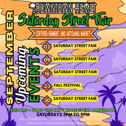 Downtown Hemet Certified - September Events