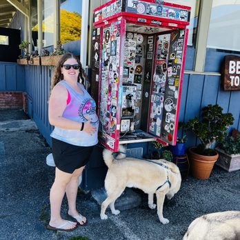 Highway 1 Brewing Company - Old phone booth outside! A rare find! - Breweries Near Me - Pescadero, California Highway 1 Brewing Company - Old phone booth outside! A rare find! - Breweries Near Me - Pescadero, California