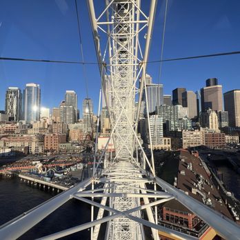 The Seattle Great Wheel - Amusement Parks Near Me - Seattle, Washington