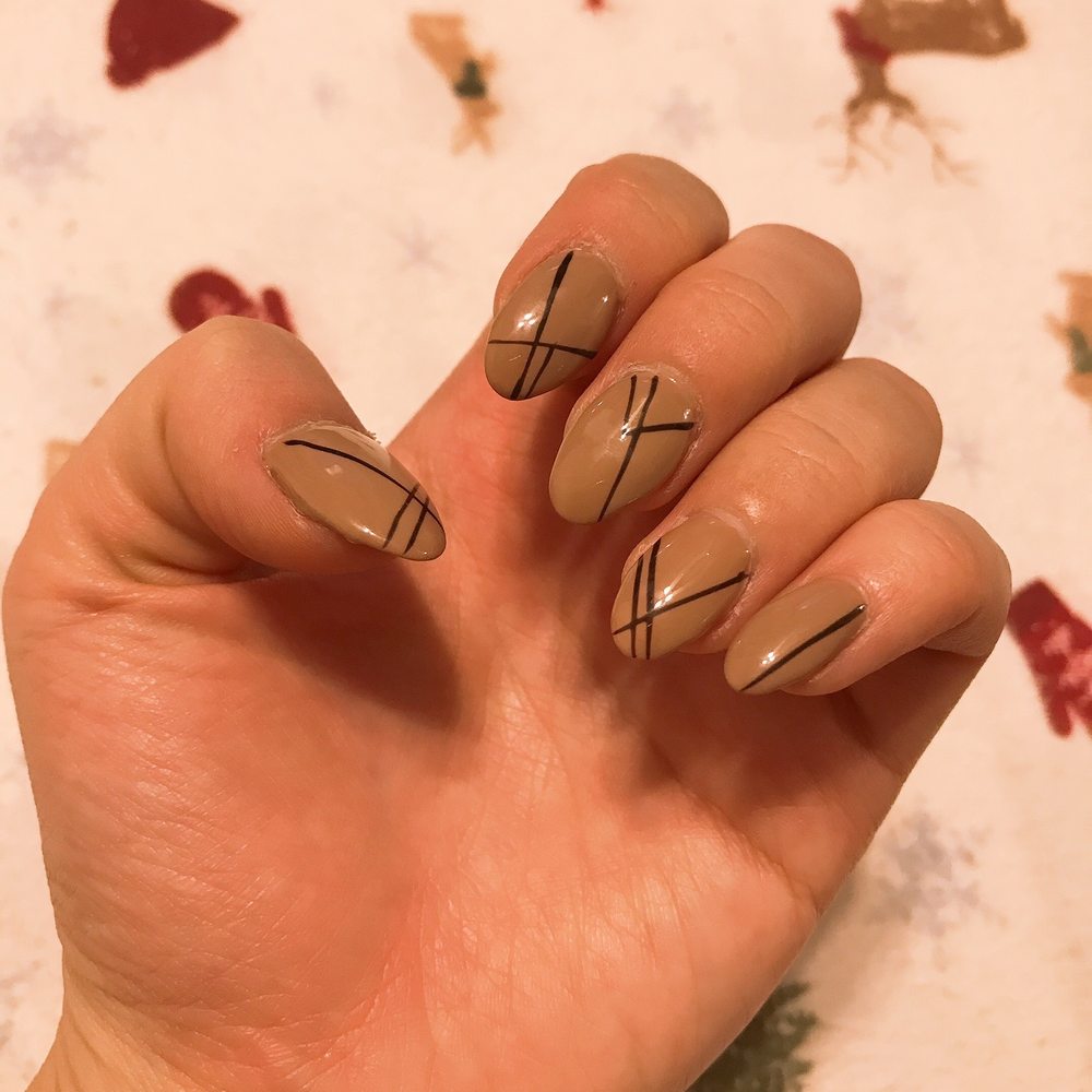 A Nail & Spa - The result. (I chose a darker color than the one in the picture.) please regard the terrible lighting. - Nail Salons Near Me - Burbank, California A Nail & Spa - The result. (I chose a darker color than the one in the picture.) please regard the terrible lighting. - Nail Salons Near Me - Burbank, California
