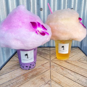 Urban Island Society - Blueberry Lemon Milk Boba and Apple Juice - Women's Clothing Near Me - Honolulu, Hawaii