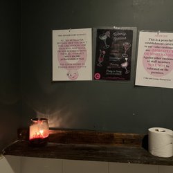 C Bar & Lounge - Inside the bathroom.