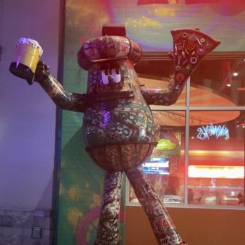 Mellow Mushroom - The statue outside - Bars Near Me - Branson, Missouri