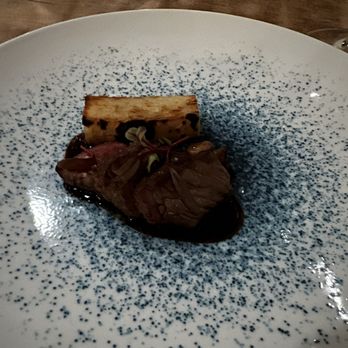 ADEGA Restaurant - Beef with potato stack - Portuguese Near Me - San Jose, California