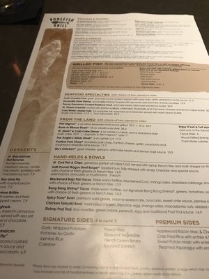 Menu photo 7 Bonefish Grill Concord Mills, NC