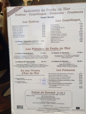 Menu photo 8 Brasserie Mollard Paris, 75