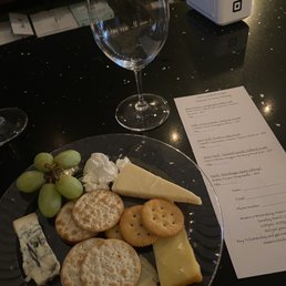 Wine and cheese tasting