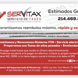 Super Mercado Monterrey - Ofrecemos Servicio de preparación de impuestos dentro del Supermercado  El Monterrey