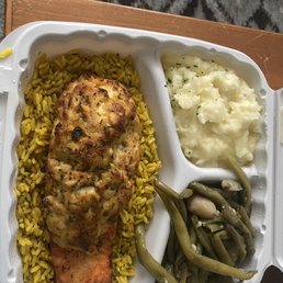 Salmon Dinner Combo